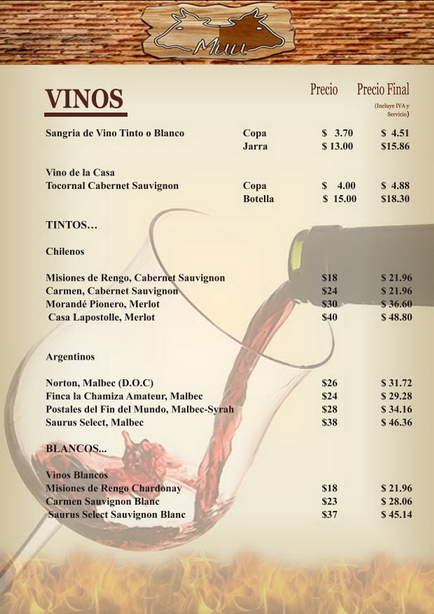 Vinos
